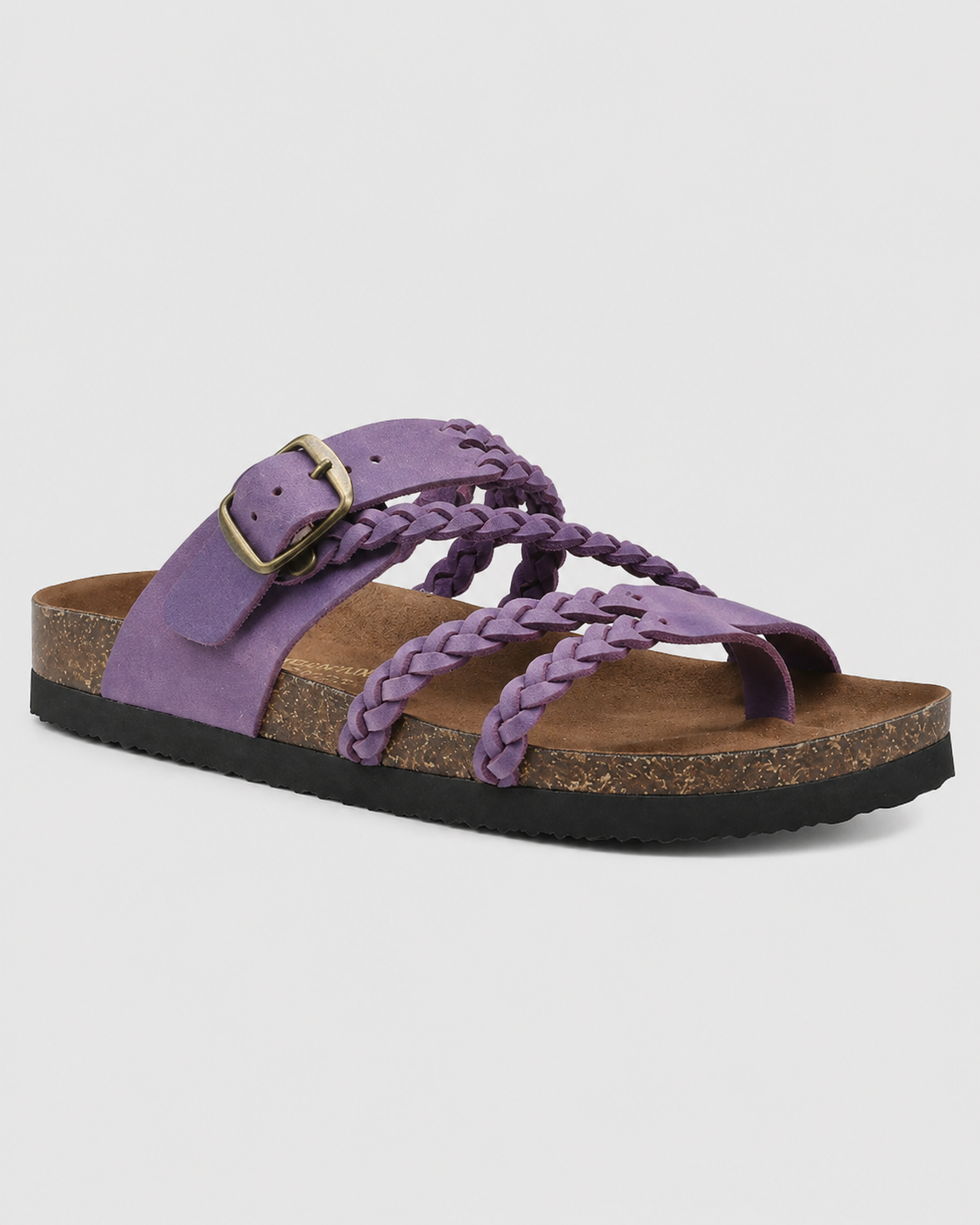 Nerea – Sandalias de corcho trenzadas