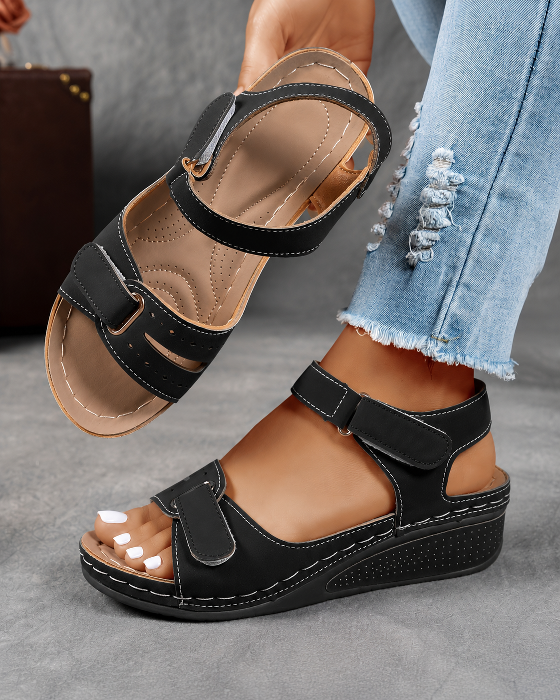 Aitana – Sandalias confort ajustables