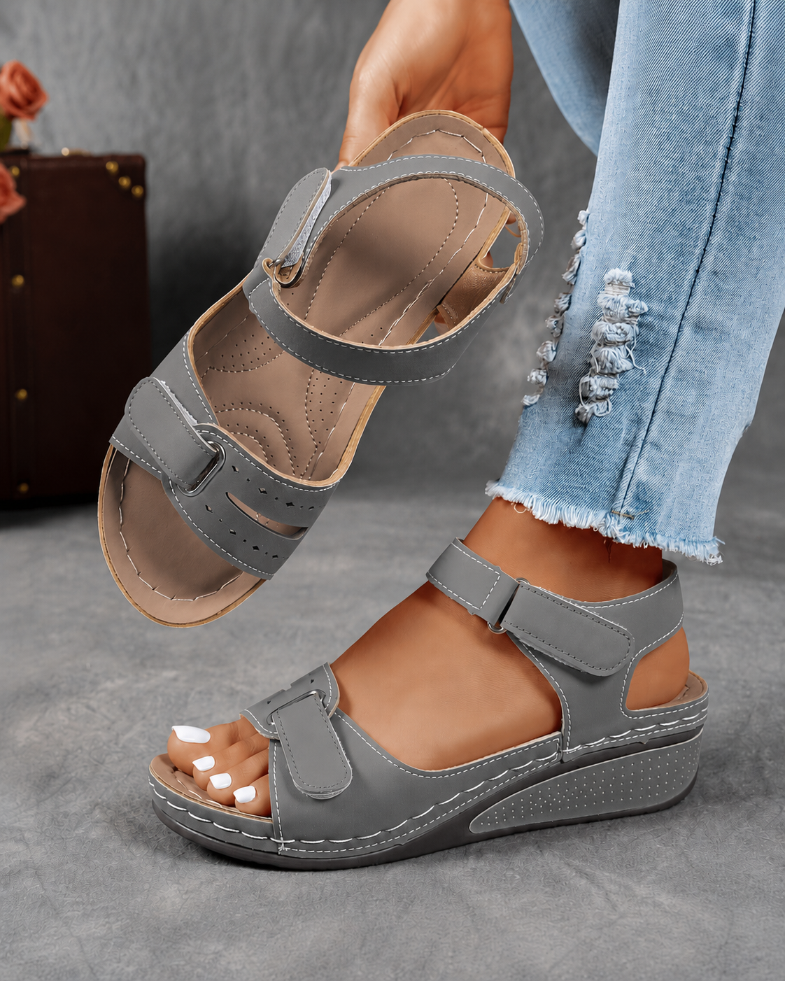 Aitana – Sandalias confort ajustables