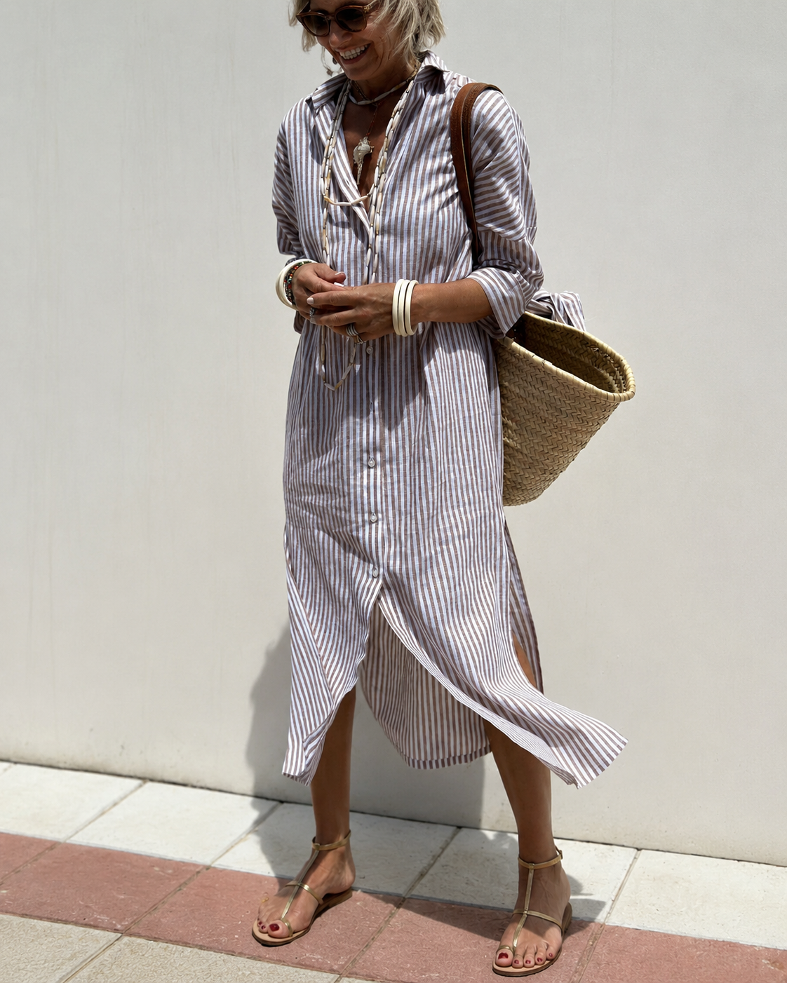 Lara - Vestido camisa oversize