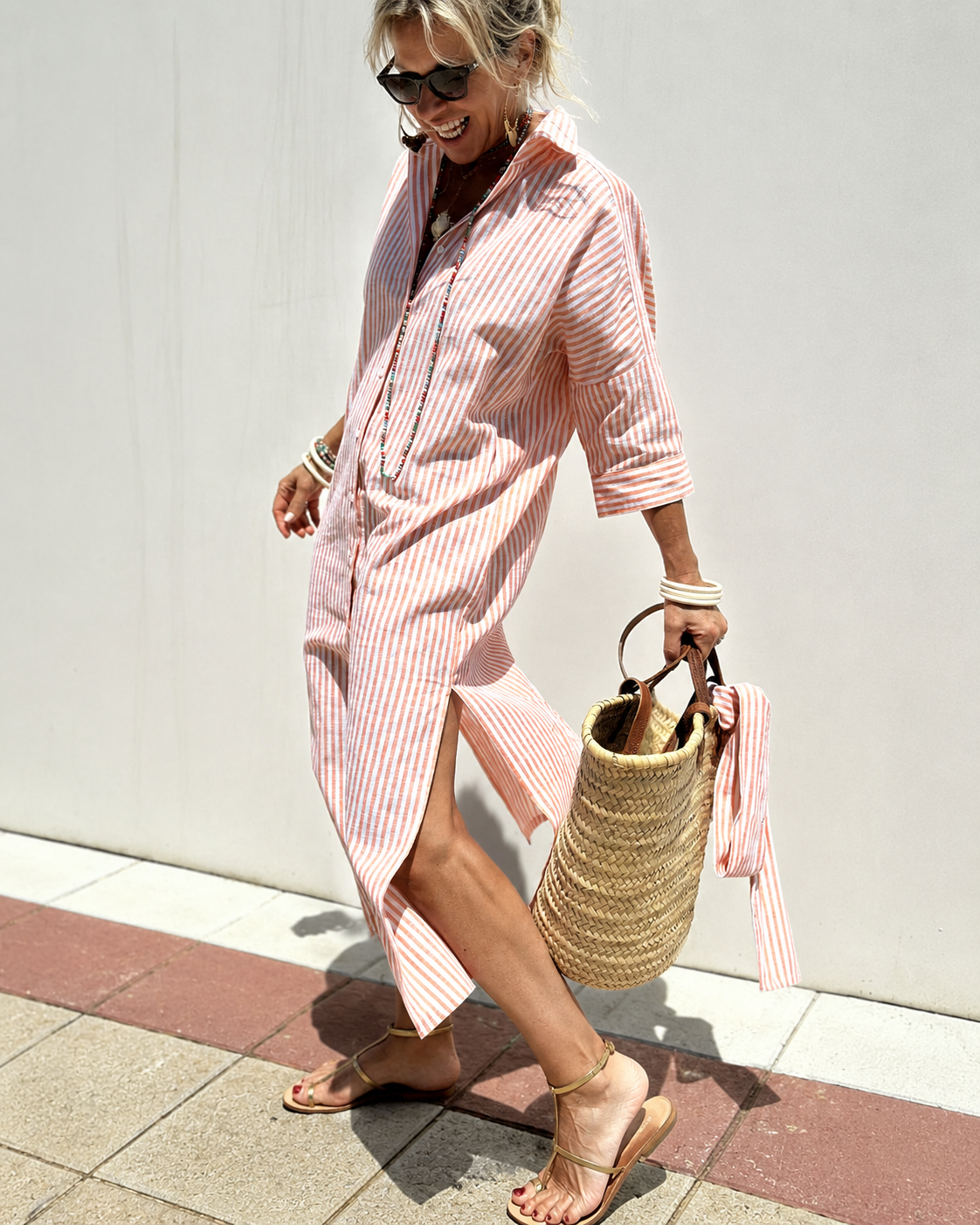 Lara - Vestido camisa oversize