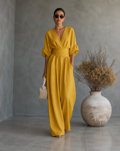 Elena – Mono fluido de pierna ancha