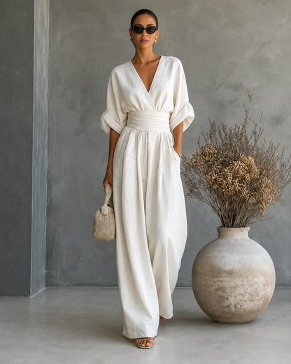 Elena – Mono fluido de pierna ancha