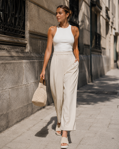 Serena – Sandalias con plataforma y tejido transpirable
