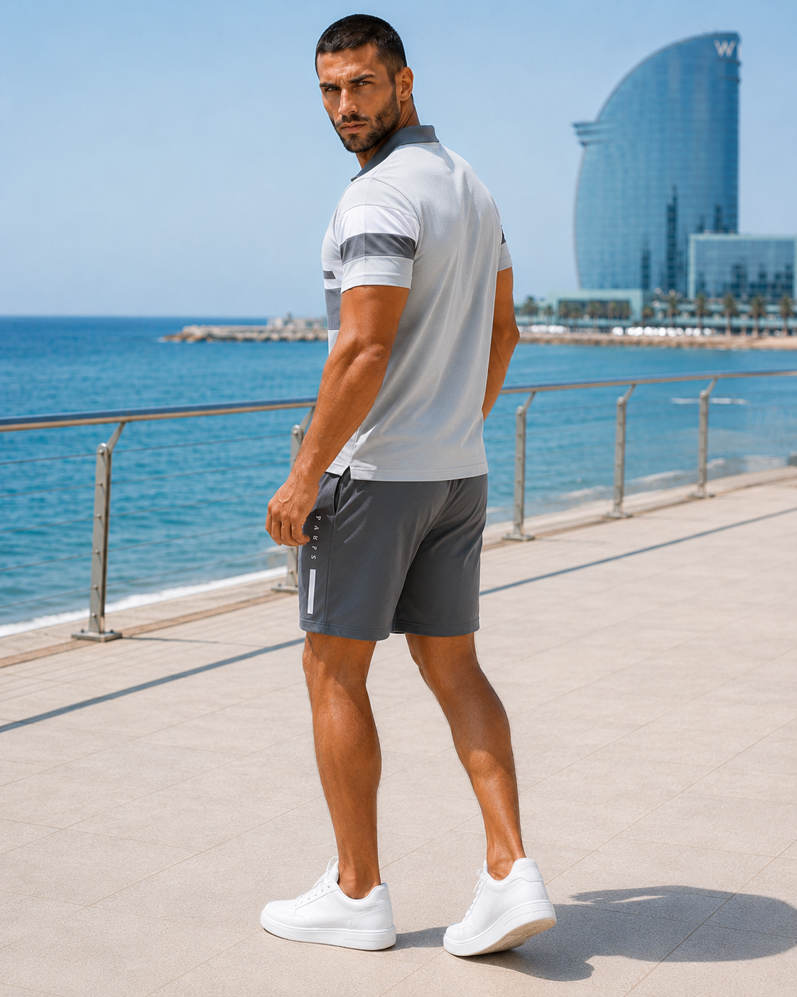 Bruno – Conjunto polo y bermuda de verano