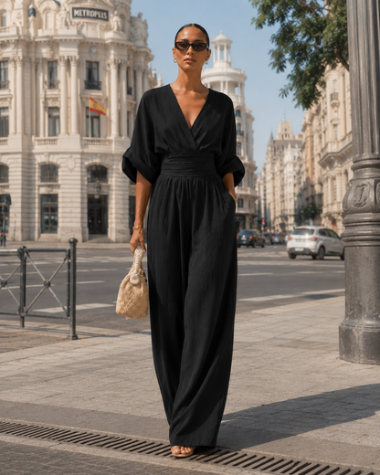 Elena – Mono fluido de pierna ancha