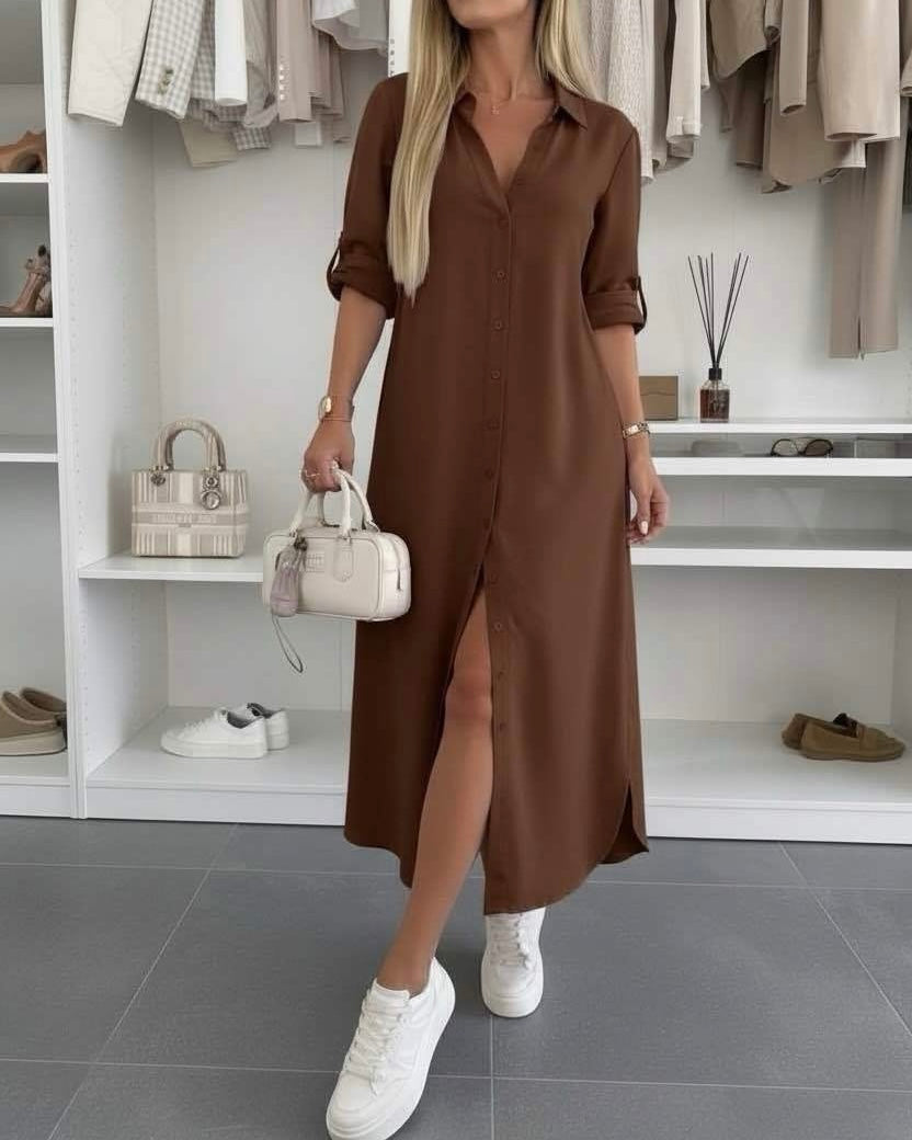 Martina - Vestido camisa oversize
