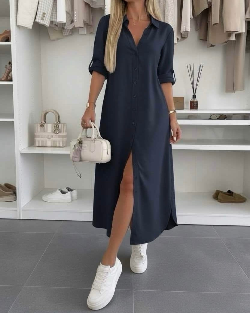 Martina - Vestido camisa oversize
