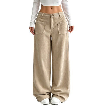 Teresa – Pantalón de pana de pierna ancha
