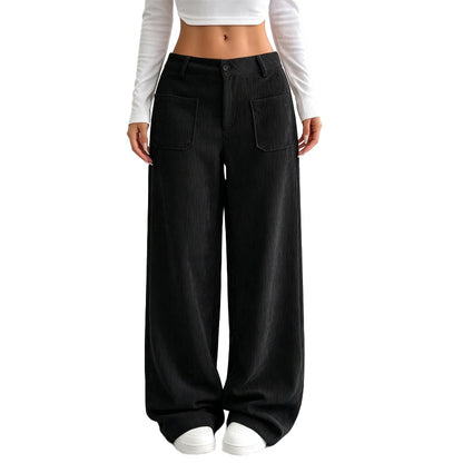 Teresa – Pantalón de pana de pierna ancha