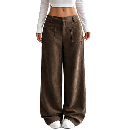 Teresa – Pantalón de pana de pierna ancha