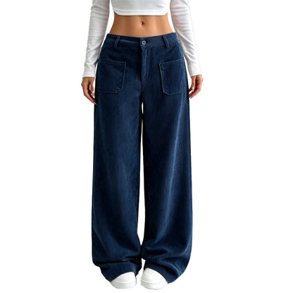 Teresa – Pantalón de pana de pierna ancha