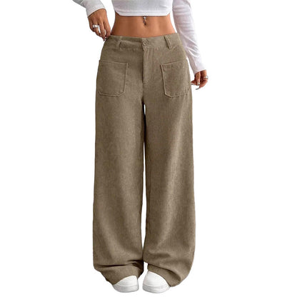 Teresa – Pantalón de pana de pierna ancha